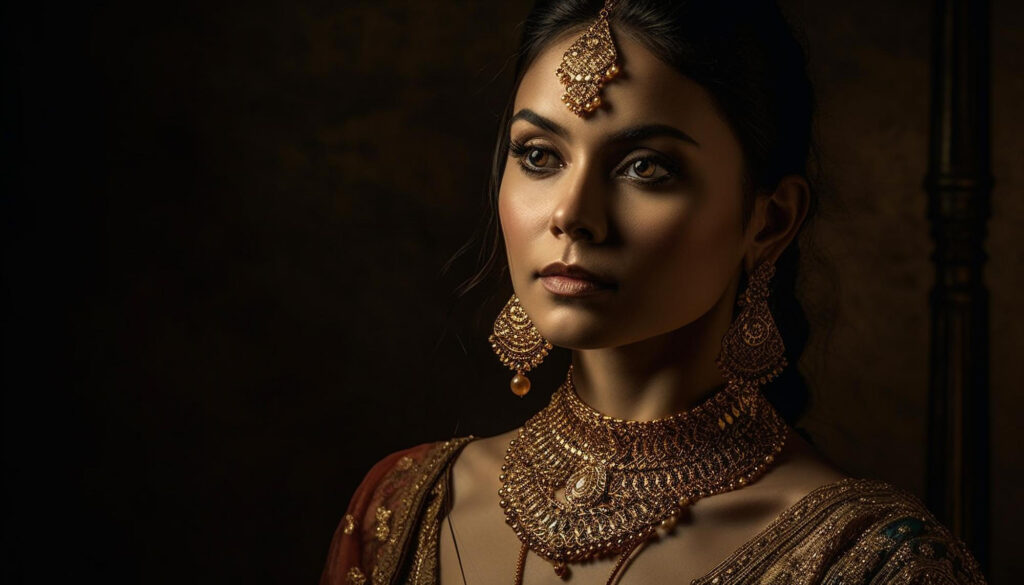 Traditional indian jewellery