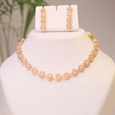 Radiant Rosette Necklace