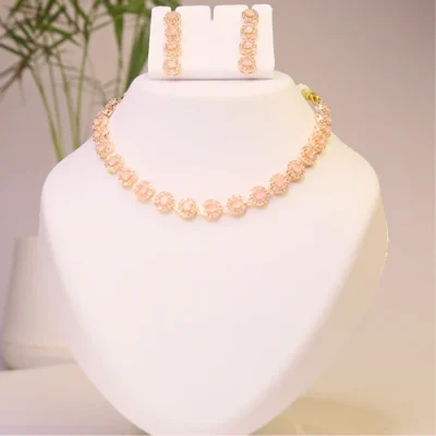 Radiant Rosette Necklace