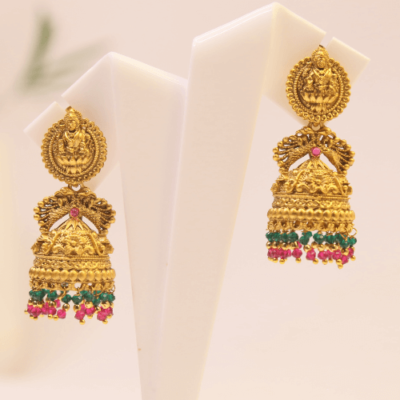 Lakshmi Bloom Jhumkas