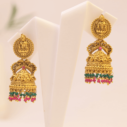Lakshmi Bloom Jhumkas
