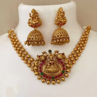 Golden Lakshmi Pendant