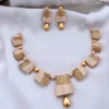 Starry Squarelets Necklace