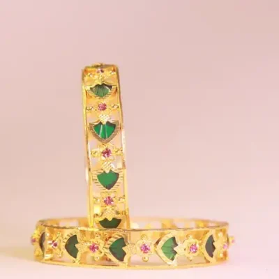 Traditional Palakka Bangles