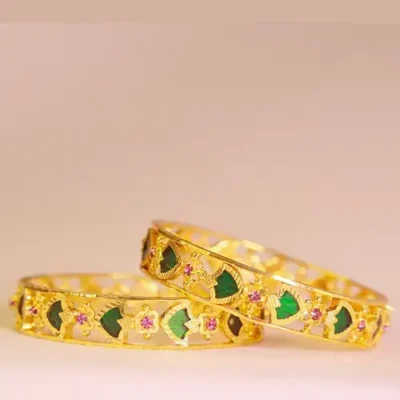 Traditional Palakka Bangles