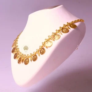 Coin Mullamottu necklace