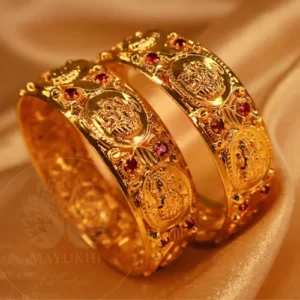 Ashtalekshmi Bangles - Premium Traditional Angle View 3