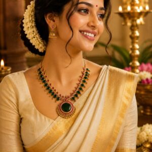 Gopi Necklace 1 — Kerala Traditional Jewellery | Mayukhi Collection