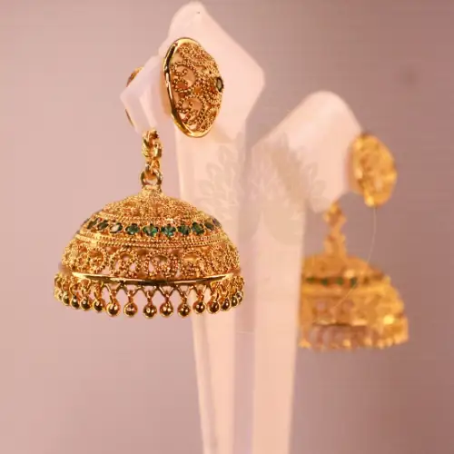 Emrald Rajbari Jhumka - Image 4