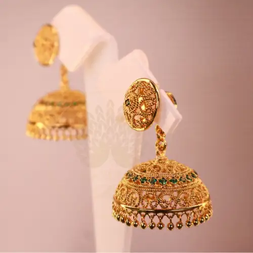 Emrald Rajbari Jhumka - Image 5