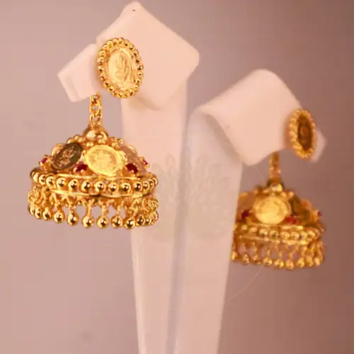 LekshmiCoin Jhumka - Image 3