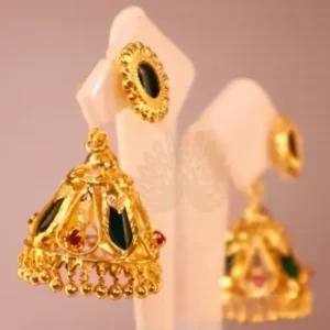Nagapadam Ruby Jhumka