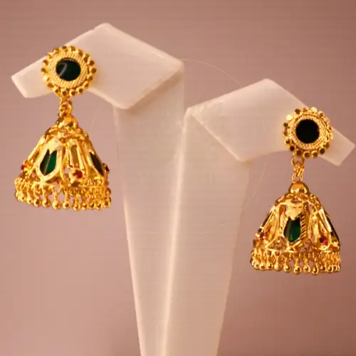 Nagapadam Ruby Jhumka - Image 4