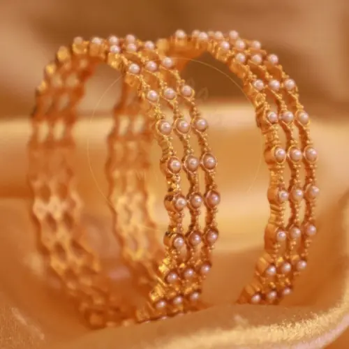 Pearly Triveni Bangle