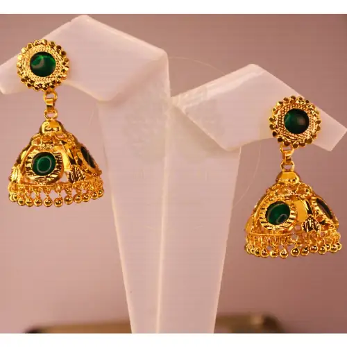 Round Palakka Jhumka