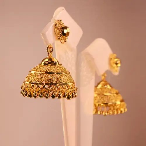 Tharangini Jhumka Earrings