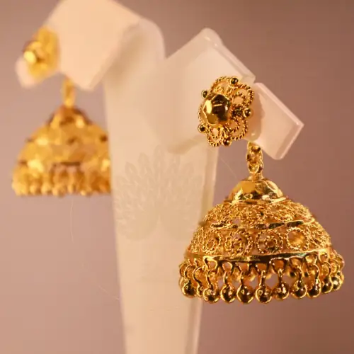 Tharangini Jhumka Earrings