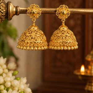 Jhumkka 1 — Kerala Traditional Jewellery | Mayukhi Collection