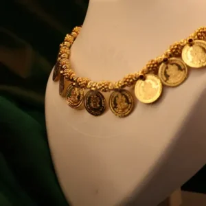 Big Coin Necklace Close Up