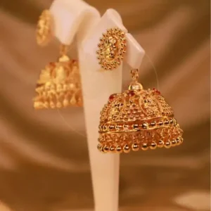 Majestic Lakshmi Jhumkas