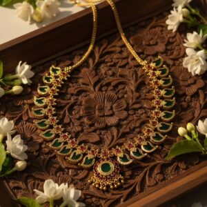 Manga Necklace — Kerala Traditional Jewellery | Mayukhi Collection