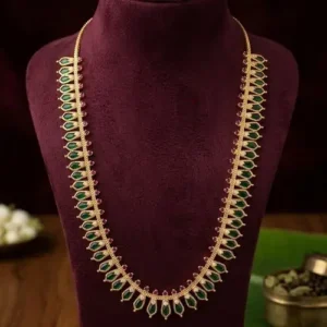 Nagapadam Mala traditional Kerala long haram side view