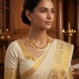 Kashi Necklace 2 — Kerala Traditional Jewellery | Mayukhi Collection