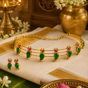 Manga Choker Set 1 — Kerala Traditional Jewellery | Mayukhi Collection