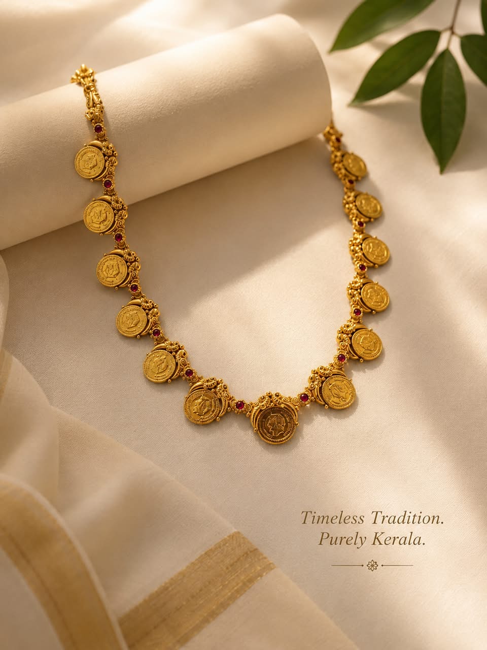 Sreemayi Long Haram – Kerala Traditional Gold-Plated Jewellery