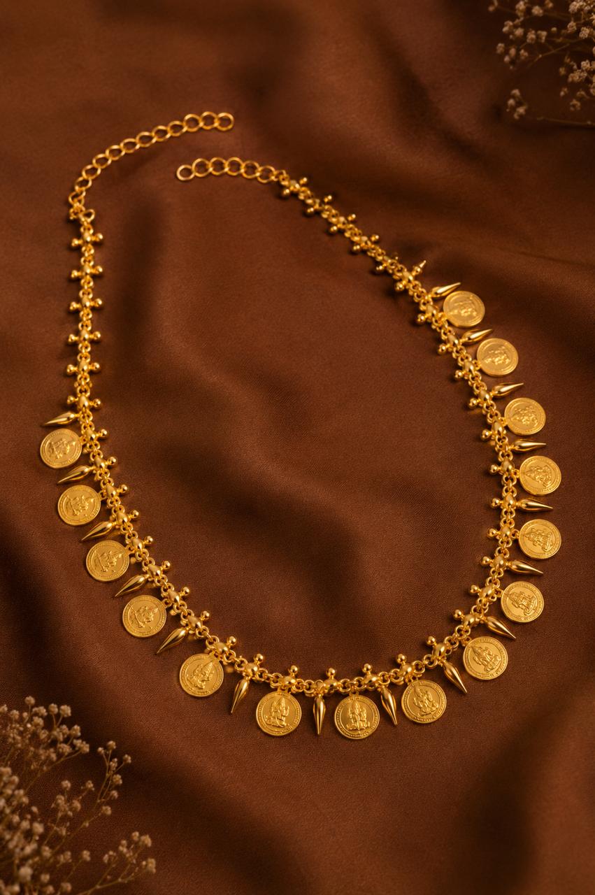 KashiMulla Necklace Set 1 — Kerala Traditional Jewellery | Mayukhi Collection
