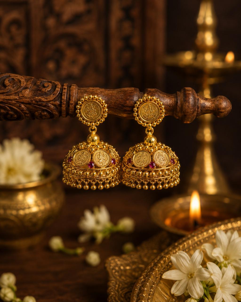 KashiMulla Necklace Set 2 — Kerala Traditional Jewellery | Mayukhi Collection