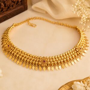 Poothali Choker Necklace Traditional Kerala Jewellery