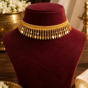 Kanakathali Choker – Traditional Kerala Gold Choker Necklace
