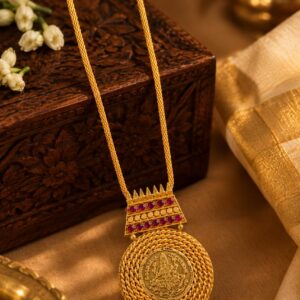 Lekshmi Pathakam Necklace 1 — Kerala Traditional Jewellery | Mayukhi Collection