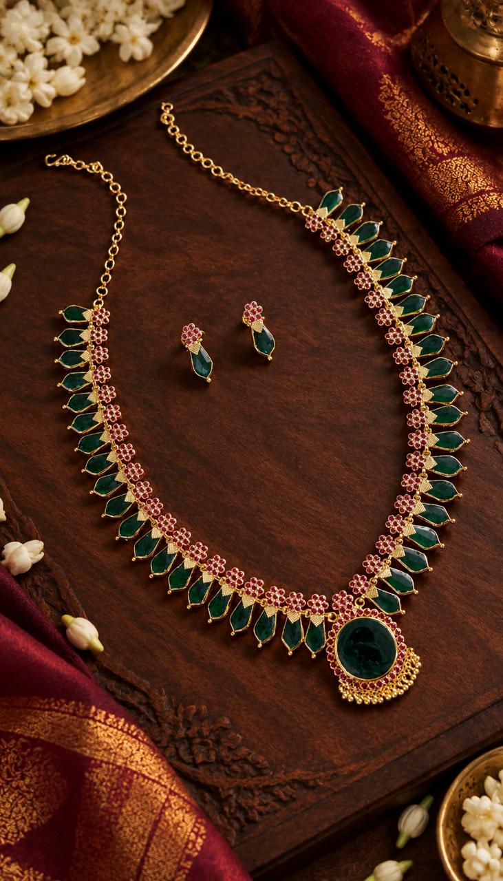 NAGADHARA 1 — Kerala Traditional Jewellery | Mayukhi Collection
